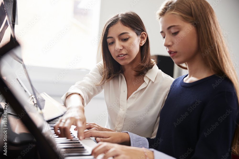 piano student